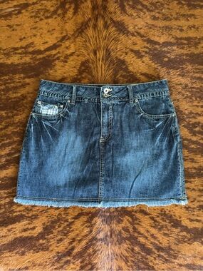 Y2K Faded Glory Mini Skirt